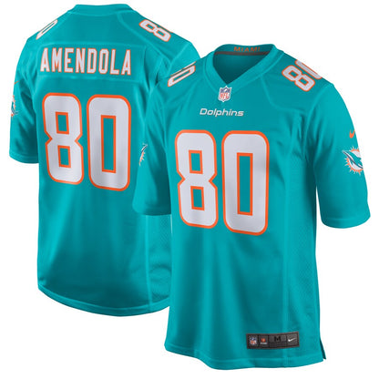 Miami Dolphins Danny Adola New 2018 Game Aqua Football Jersey product image