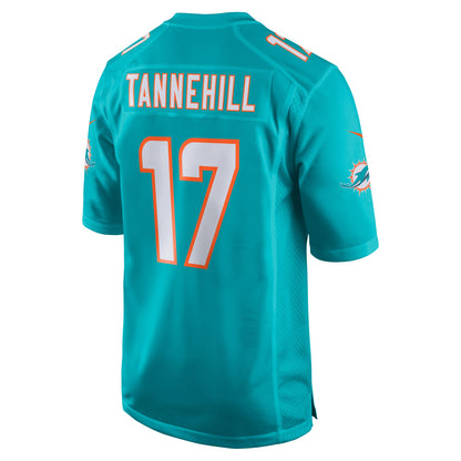 Miami Dolphins Ryan Tannehill New 2018 Game Aqua Football Jersey product image