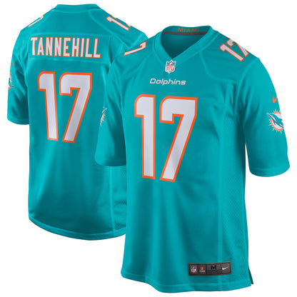 Miami Dolphins Ryan Tannehill New 2018 Game Aqua Football Jersey product image