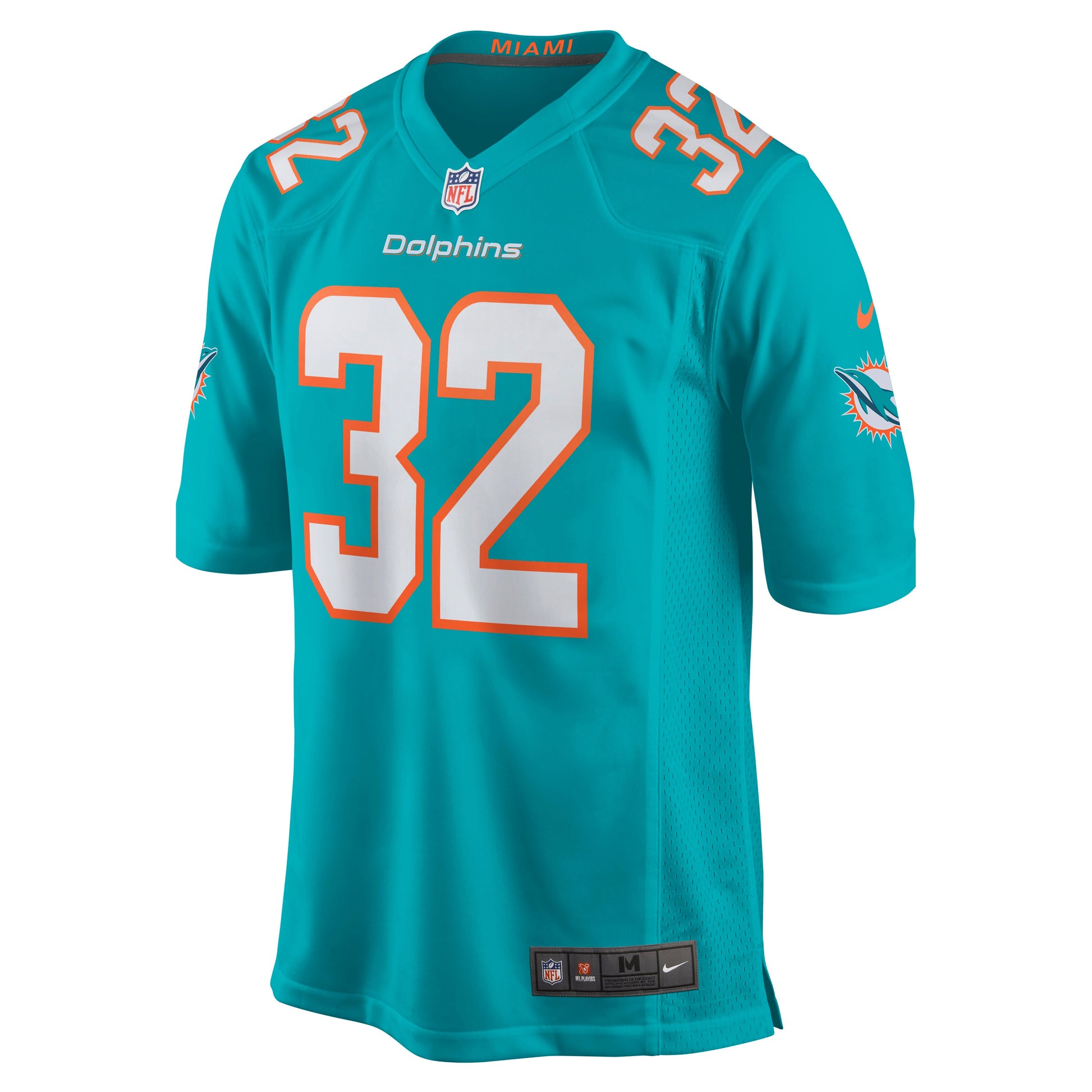 Miami Dolphins Patrick Laird Game Aqua Football Jersey product image