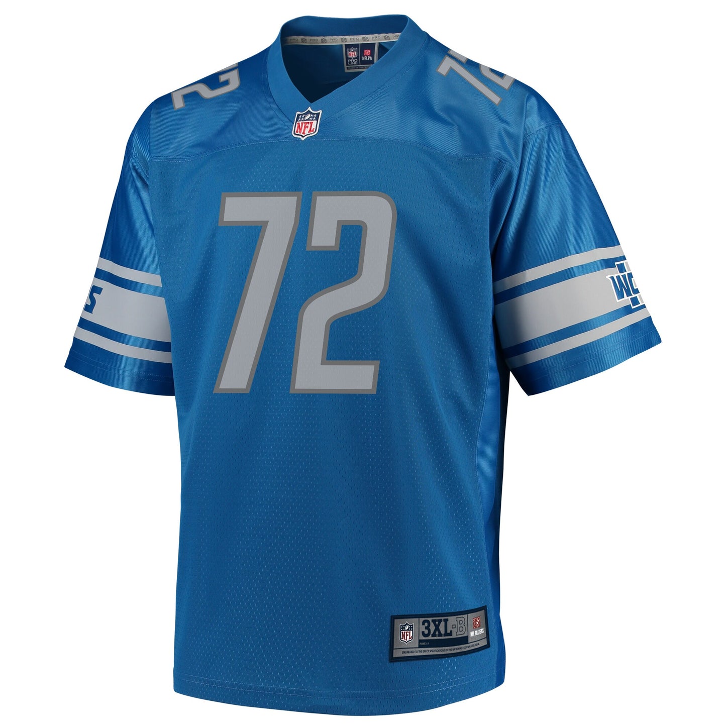 Detroit Lions Luke Bowanko Pro Line Big & Tall Blue Football Jersey product image