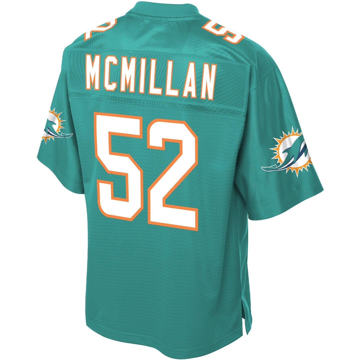 Miami Dolphins Raekwon Mcmillan Pro Line Big & Tall Aqua Football Jersey product image