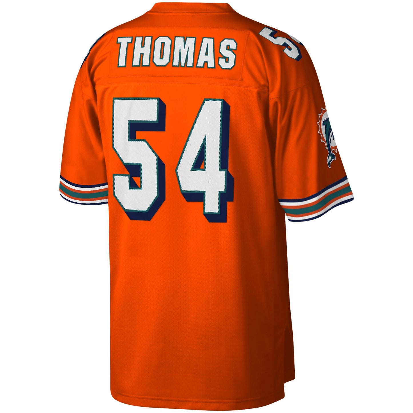 Miami Dolphins Zach Thomas Legacy Orange Football Jersey product image