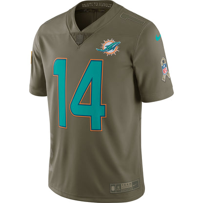 Miami Dolphins Jarvis Landry Limited Salute To Service Olive Football Jersey product image