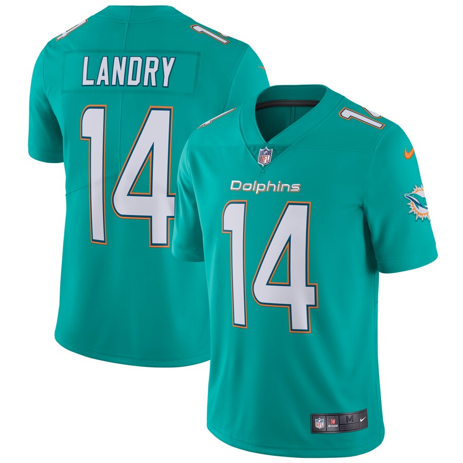 Miami Dolphins Jarvis Landry Limited Aqua Football Jersey product image