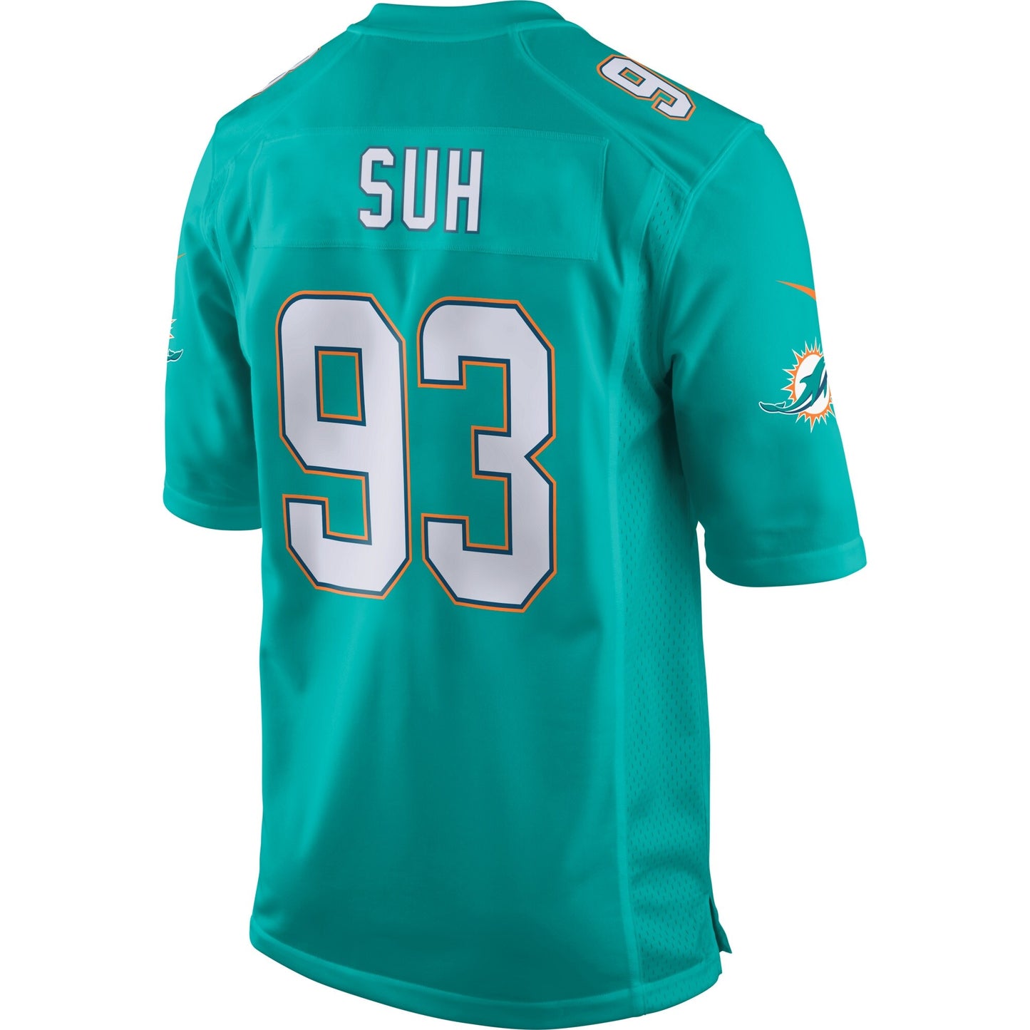 Miami Dolphins Ndamukong Suh Game Aqua Football Jersey product image