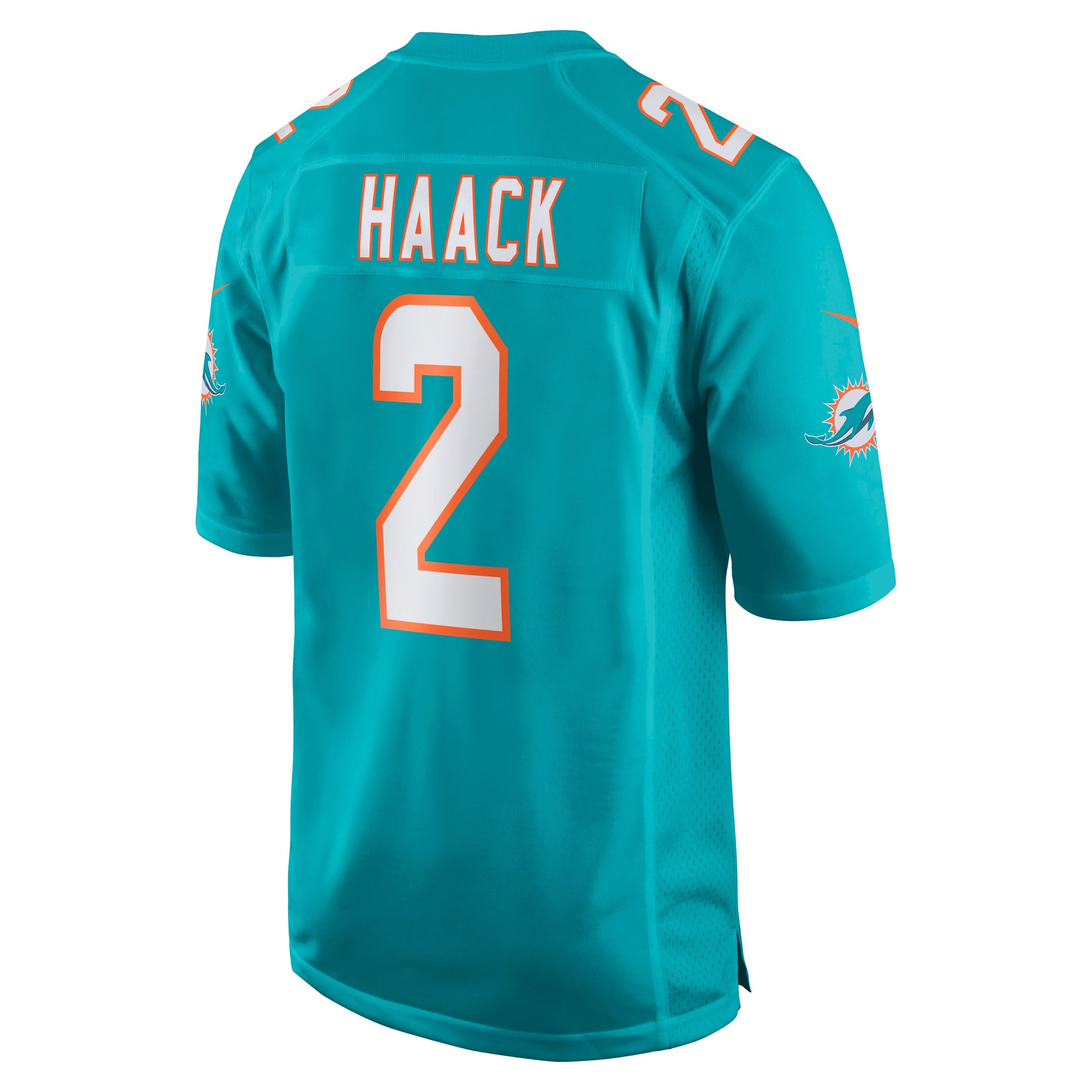 Miami Dolphins Matt Haack Game Aqua Football Jersey product image
