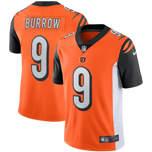 Cincinnati Bengals Joe Burrow Limited Orange Football Jersey product image
