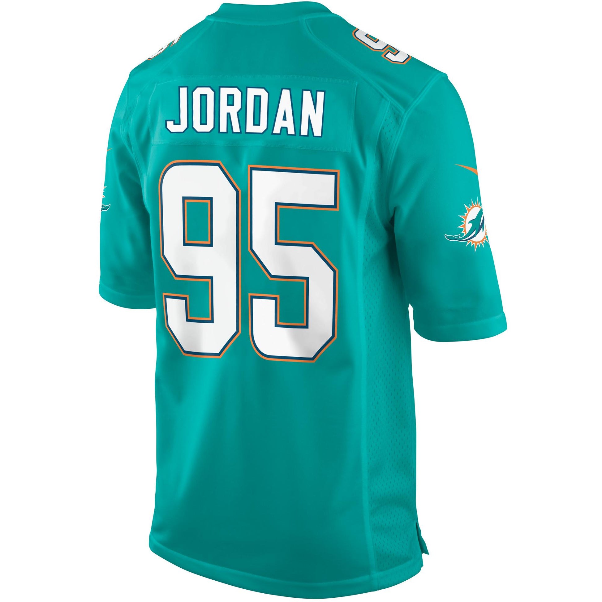 Miami Dolphins Dion Jordan Game Aqua Football Jersey product image