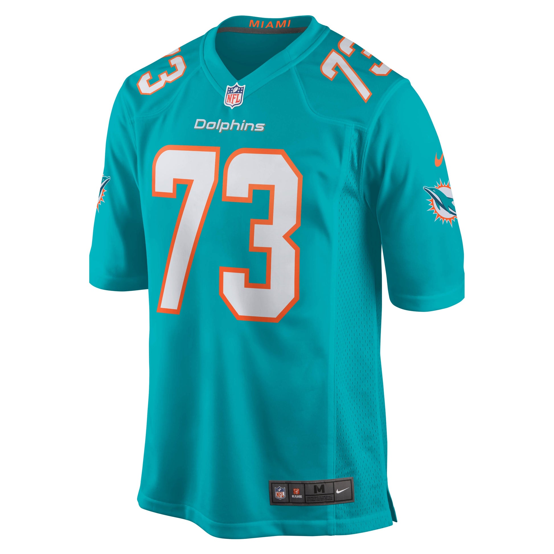 Miami Dolphins Austin Jackson Game Aqua Football Jersey product image