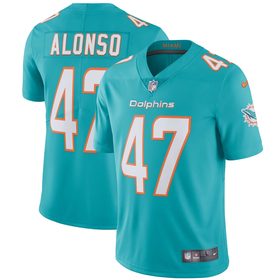 Miami Dolphins Kiko Alonso Limited Aqua Football Jersey product image