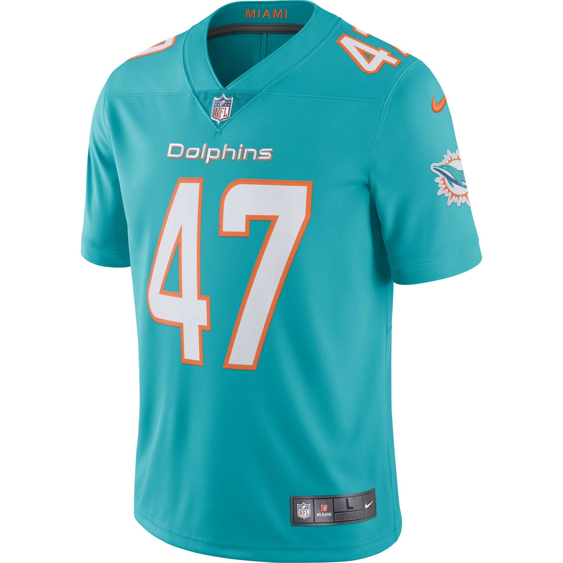 Miami Dolphins Kiko Alonso Limited Aqua Football Jersey product image