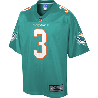 Miami Dolphins Josh Rosen Pro Line Big & Tall Aqua Football Jersey product image