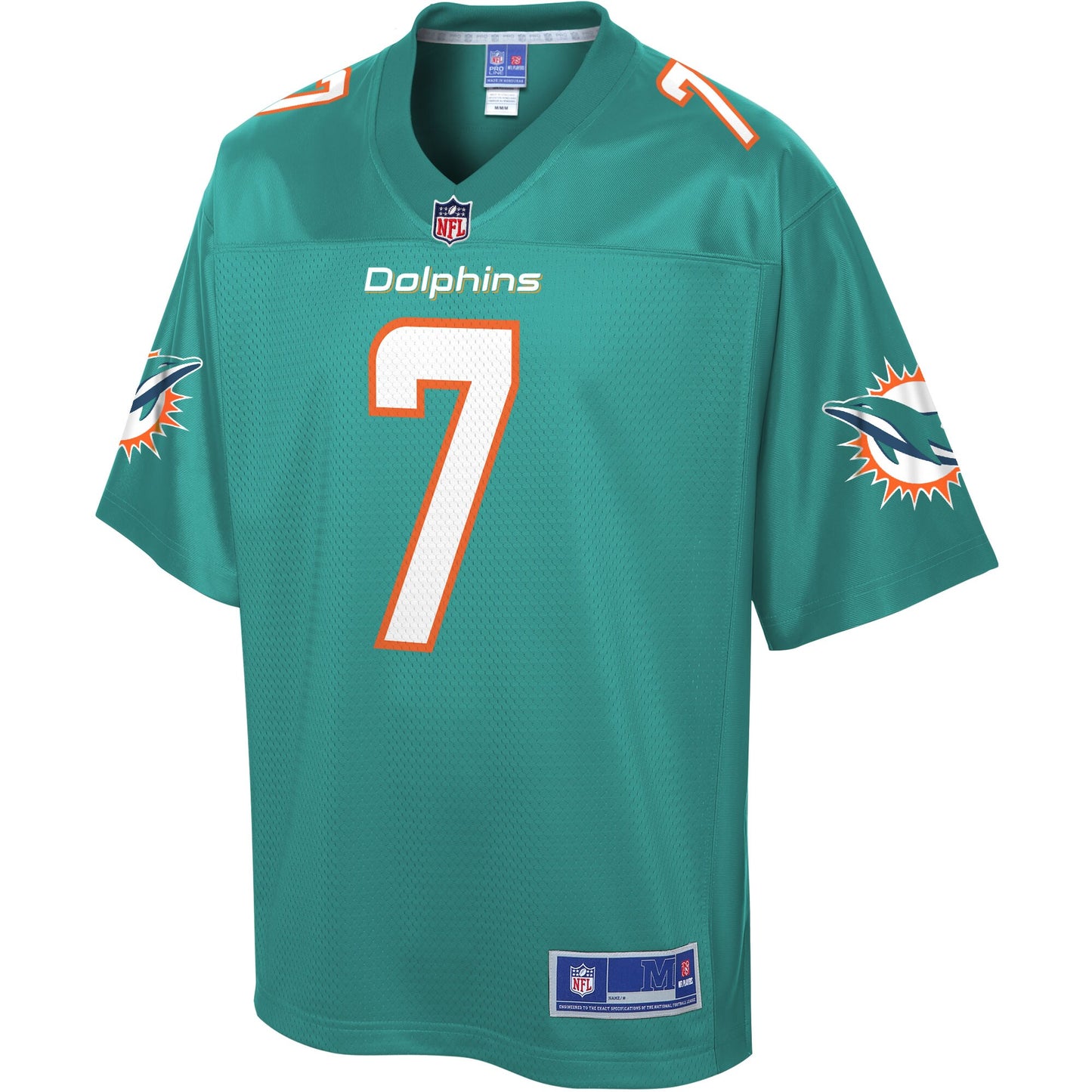 Miami Dolphins Jason Sanders Pro Line Big & Tall Aqua Football Jersey product image