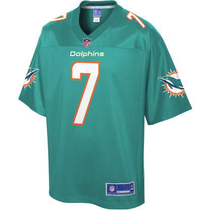 Miami Dolphins Jason Sanders Pro Line Big & Tall Aqua Football Jersey product image
