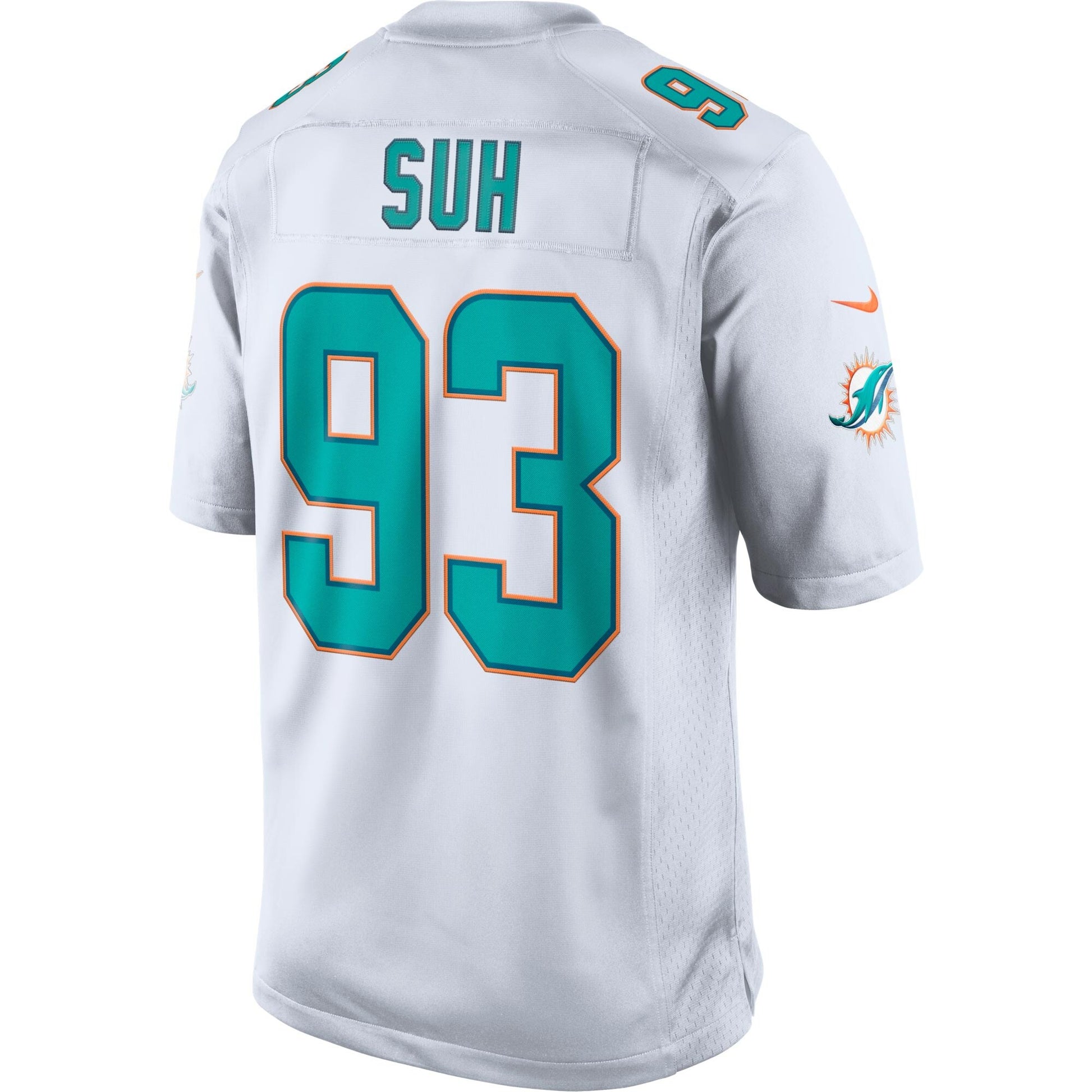 Miami Dolphins Ndamukong Suh Limited White Football Jersey product image