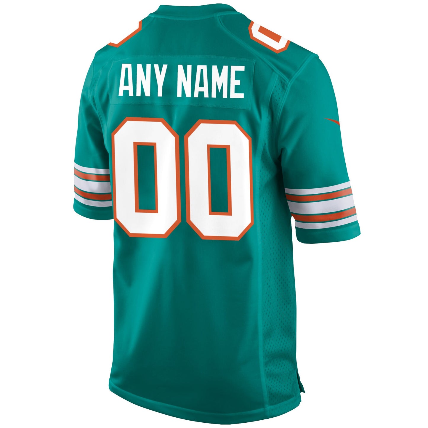 Miami Dolphins Aqua Custom Alternate Game Aqua Football Jersey product image