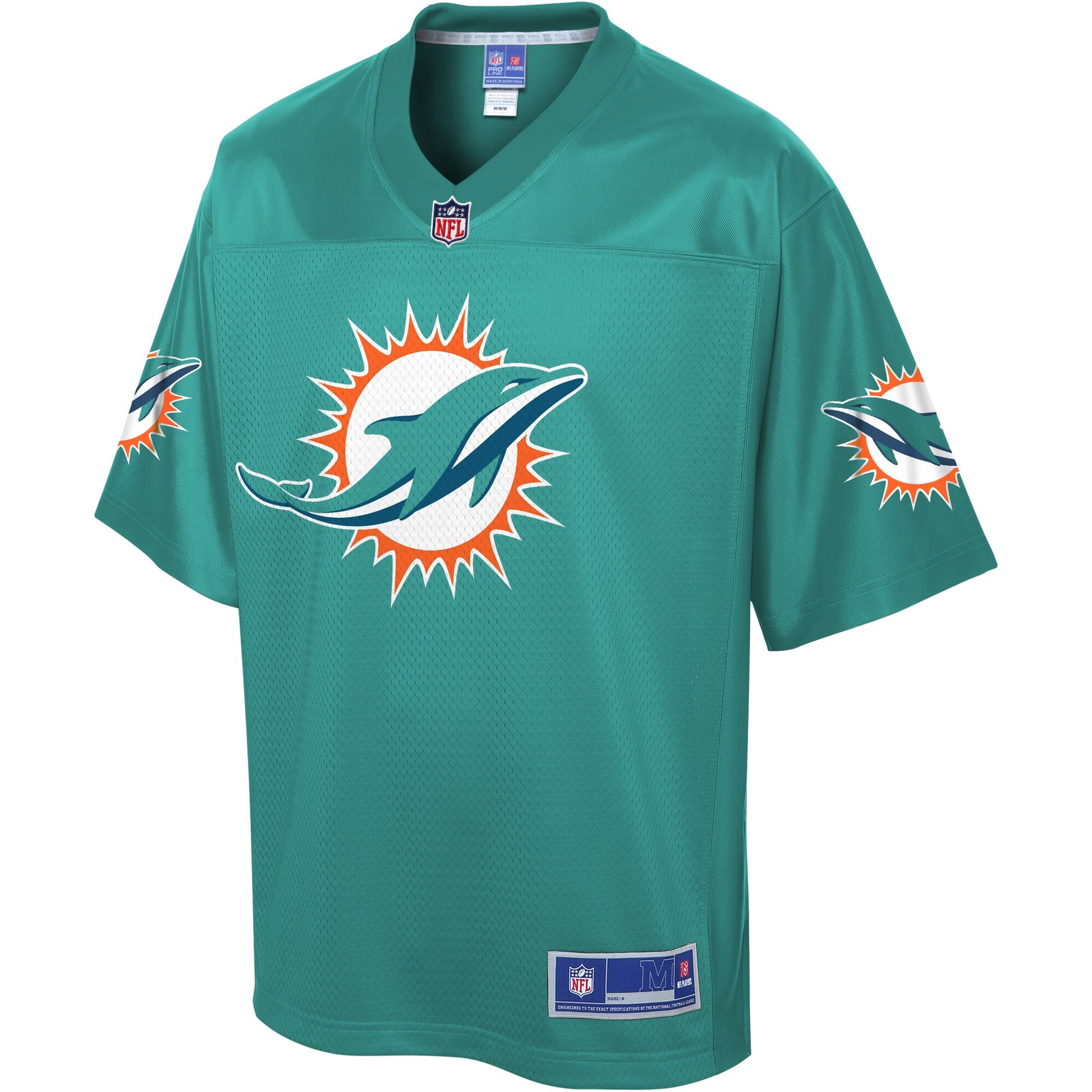 Miami Dolphins Pro Line Aqua Football Jersey product image