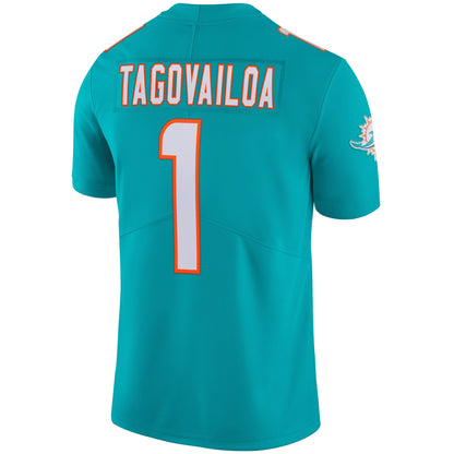 Miami Dolphins Tua Tagovailoa Limited Aqua Football Jersey product image