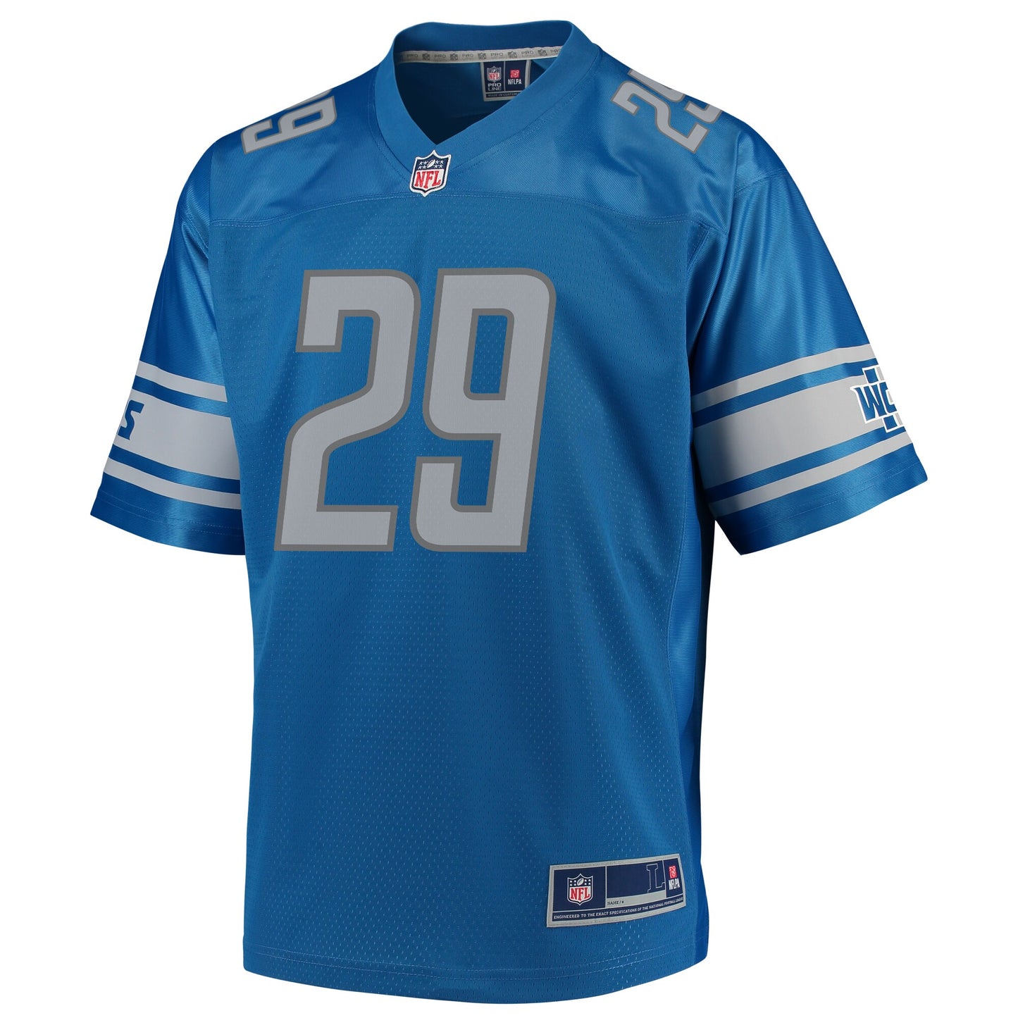 DET RM  Pro Line Blue Team Jersey rtj football 1113