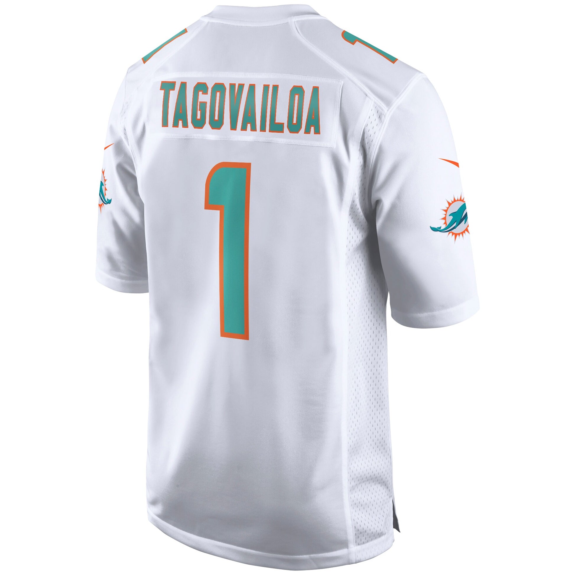 Miami Dolphins Tua Tagovailoa Game White Football Jersey product image
