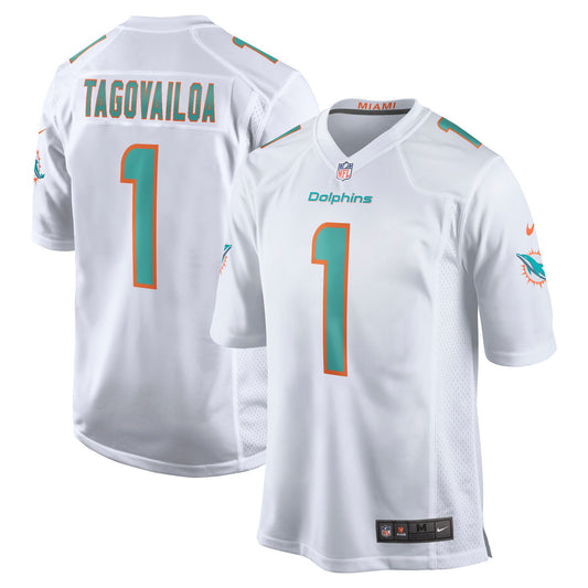 Miami Dolphins Tua Tagovailoa Game White Football Jersey product image