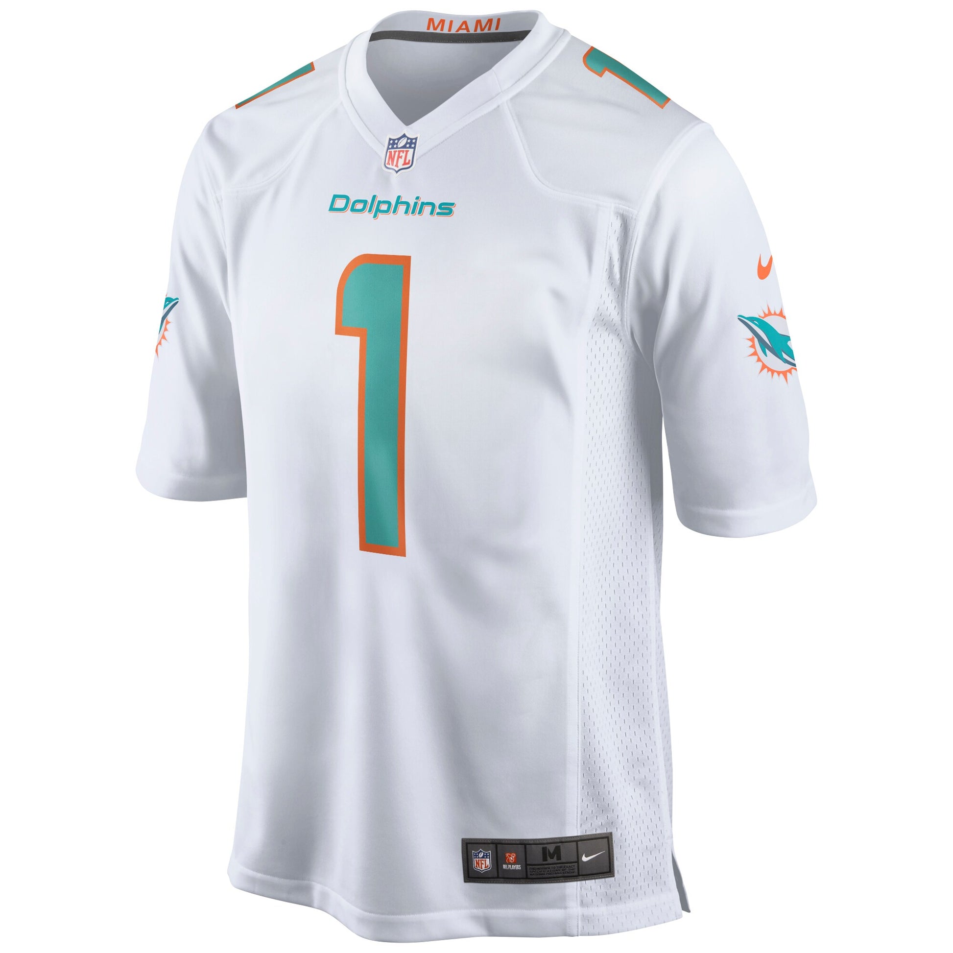 Miami Dolphins Tua Tagovailoa Game White Football Jersey product image