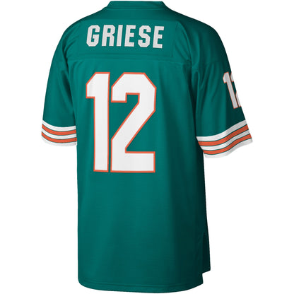 Miami Dolphins Bob Griese Legacy Aqua Football Jersey product image