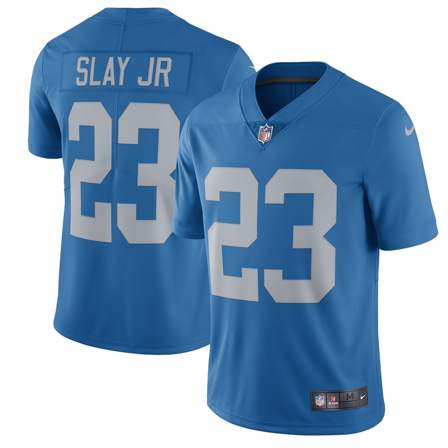 DET DS Blue 2017 Throwback Limited Jersey rtj football 1122