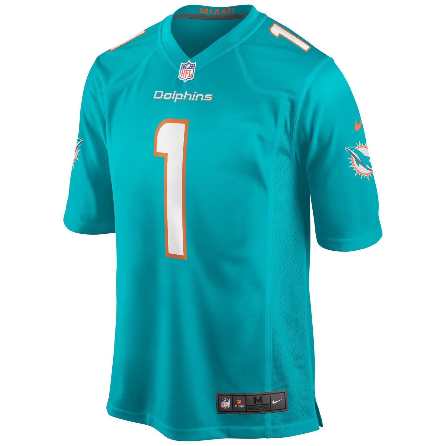 Miami Dolphins Tua Tagovailoa Game Aqua Football Jersey product image