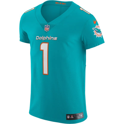 Miami Dolphins Tua Tagovailoa Aqua Football Jersey product image