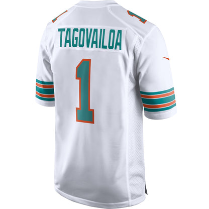 Miami Dolphins Tua Tagovailoa Alternate Game White Football Jersey product image