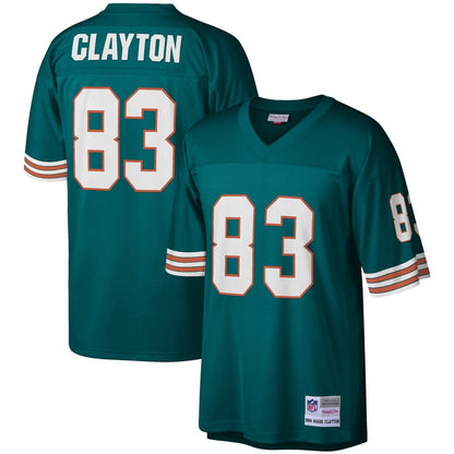 Miami Dolphins Mark Clayton Legacy Aqua Football Jersey product image