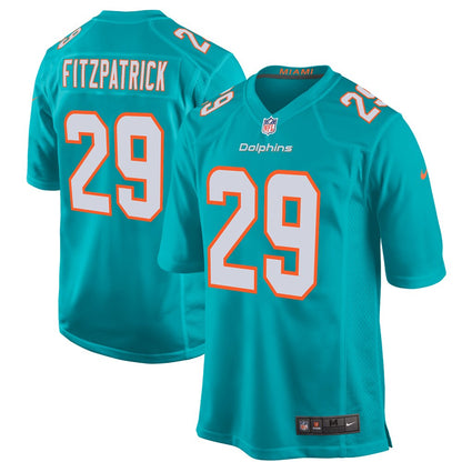 Miami Dolphins Minkah Fitzpatrick Game Aqua Football Jersey product image