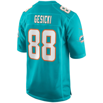 Miami Dolphins Mike Gesicki Game Aqua Football Jersey product image
