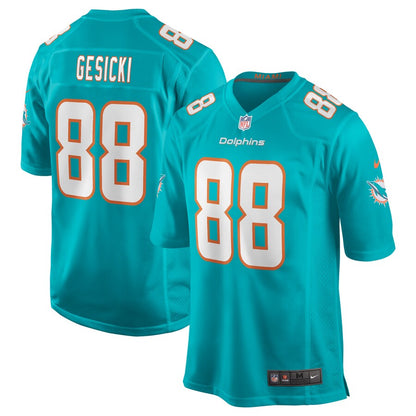 Miami Dolphins Mike Gesicki Game Aqua Football Jersey product image