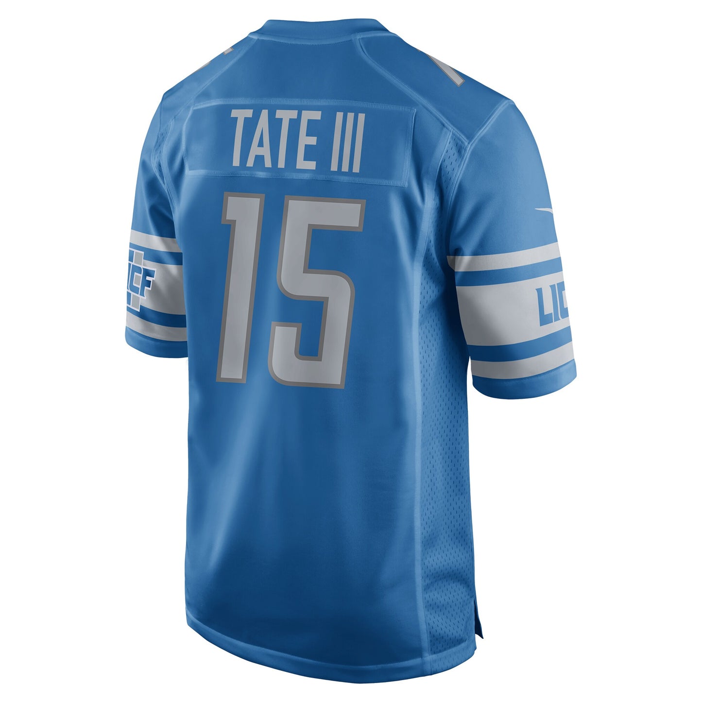 Detroit Lions Golden Tate 2017 Game Blue Football Jersey product image