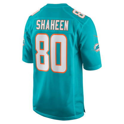 Miami Dolphins Adam Shaheen Game Aqua Football Jersey product image