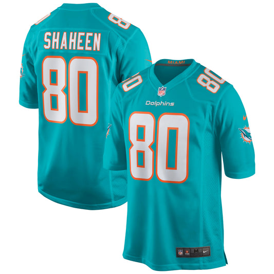 Miami Dolphins Adam Shaheen Game Aqua Football Jersey product image