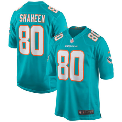 Miami Dolphins Adam Shaheen Game Aqua Football Jersey product image