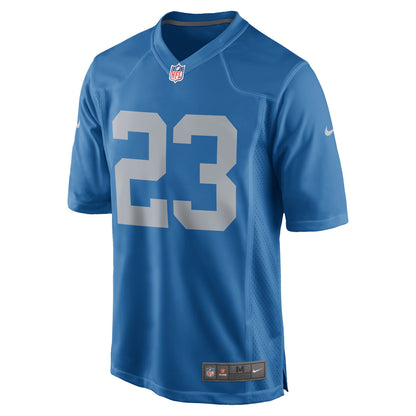 Detroit Lions Darius Slay Jr Throwback Game Blue Football Jersey product image