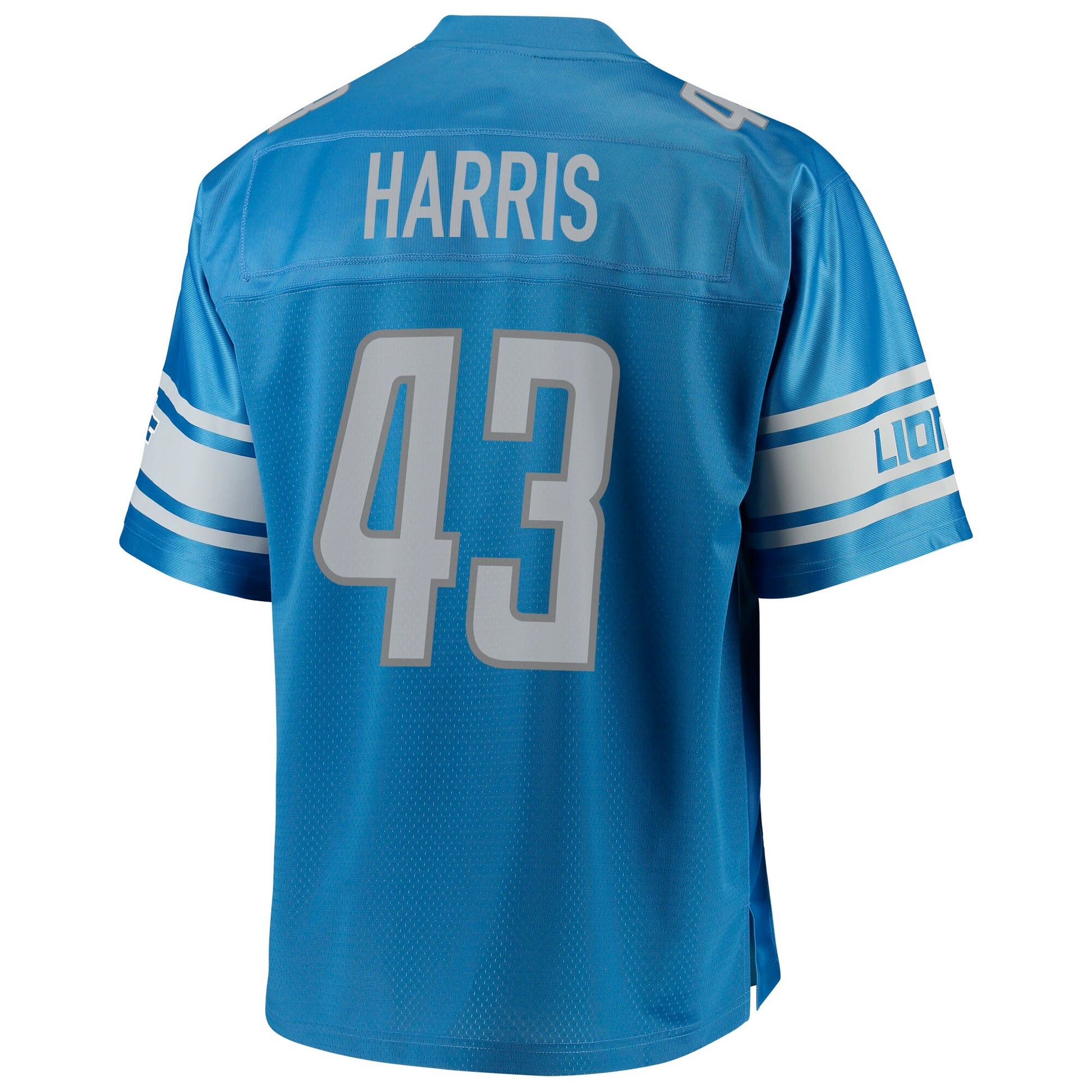 Detroit Lions Will Harris Pro Line Big & Tall Blue Football Jersey product image