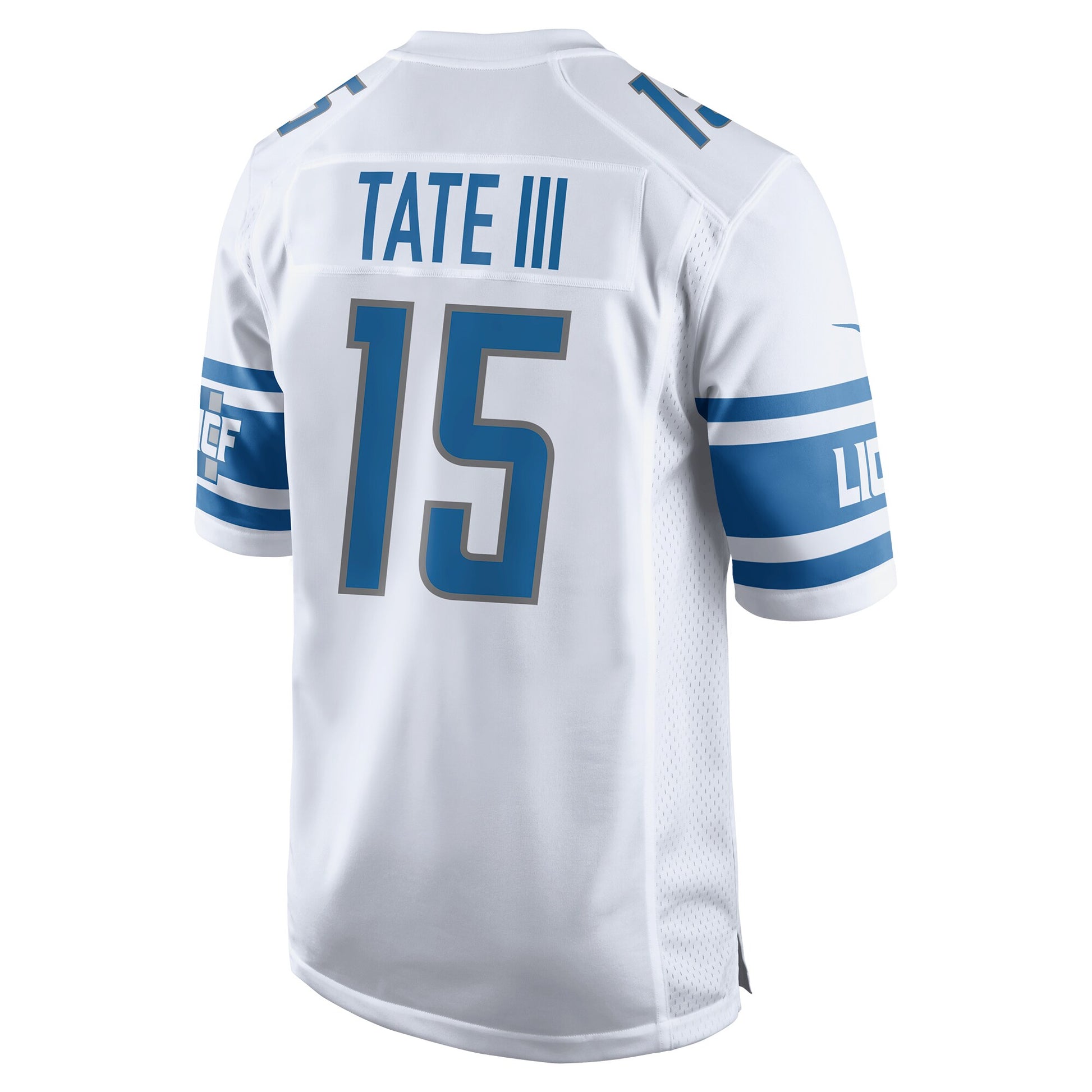 Detroit Lions Golden Tate 2017 Game White Football Jersey product image