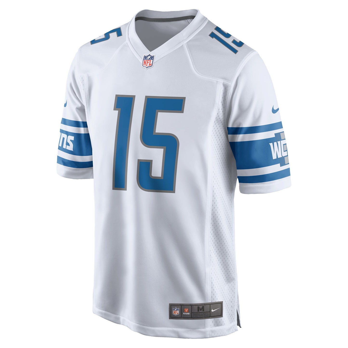 Detroit Lions Golden Tate 2017 Game White Football Jersey product image