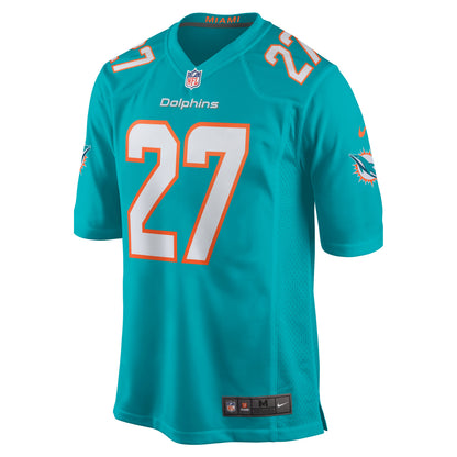 Miami Dolphins Chandler Cox Team Game Aqua Football Jersey product image