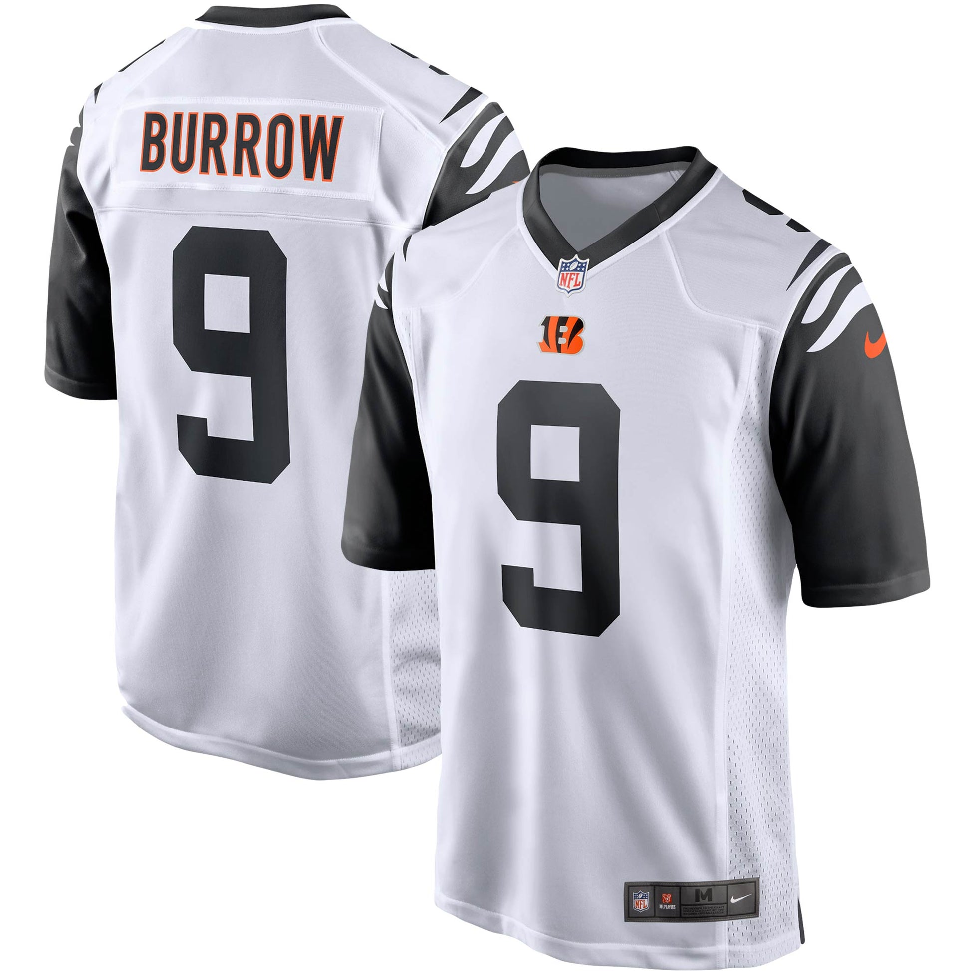 Cincinnati Bengals Joe Burrow Alternate Game White Football Jersey product image