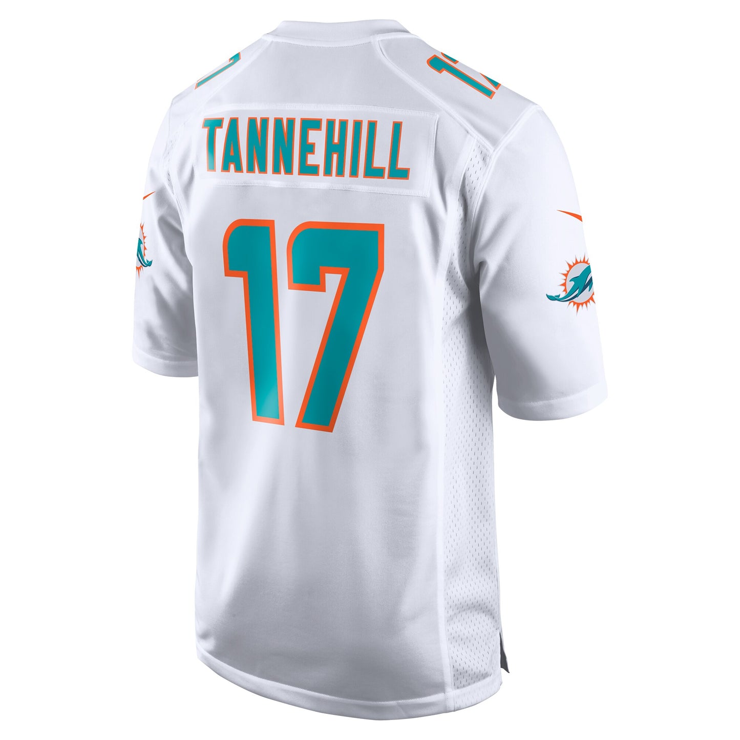 Miami Dolphins Ryan Tannehill 2018 Game White Football Jersey product image