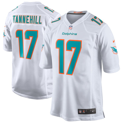 Miami Dolphins Ryan Tannehill 2018 Game White Football Jersey product image