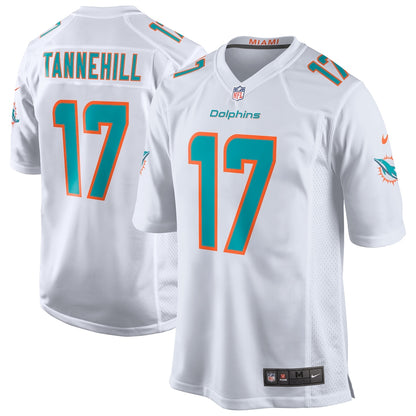Miami Dolphins Ryan Tannehill 2018 Game White Football Jersey product image