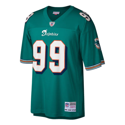 Miami Dolphins Jason Taylor Legacy Aqua Football Jersey product image